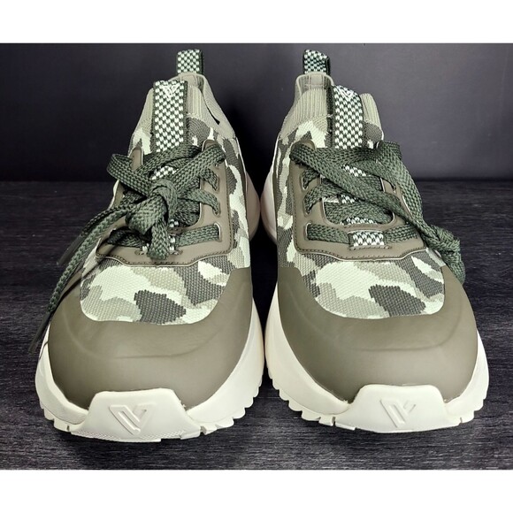 Vessi Stormburst Lowtop Men Size 9 Waterproof Sneakers Black Olive Camo main image 5